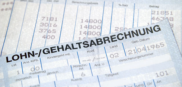 Lohnabrechnung, Gehaltsabrechnung